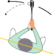 フック打つ方法2